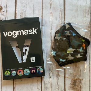Vogmask with valve